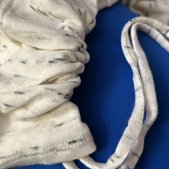 New J Jill Pure Jill Cotton Blend Neutral Top SZ Large Petite or Regular Large - Picture 9 of 11